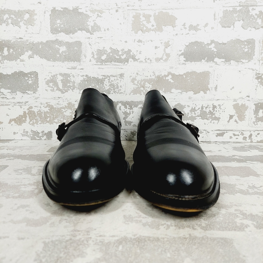 NEW Kenneth Cole Reaction Men's Black Monk-Strap Loafer Dress Shoes i253 - Picture 3 of 12